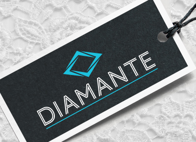 Isologo Diamante. Diseño corporativo, branding, manuales de identidad corporativa, logotipos, marcas