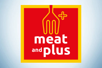 Identidad corporativa Meat and Plus. Diseño corporativo, branding, manuales de identidad corporativa, logotipos, marcas