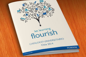 Catálogo Pearson, diseño editorial, revistas, folletos, catálogos, flyers