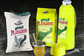 Diseño y desarrollo de línea de Yerba Playadito. Envases en general, bolsas, etiquetas